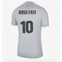 Barcelona Ansu Fati #10 Tredjetrøje 2022-23 Kortærmet